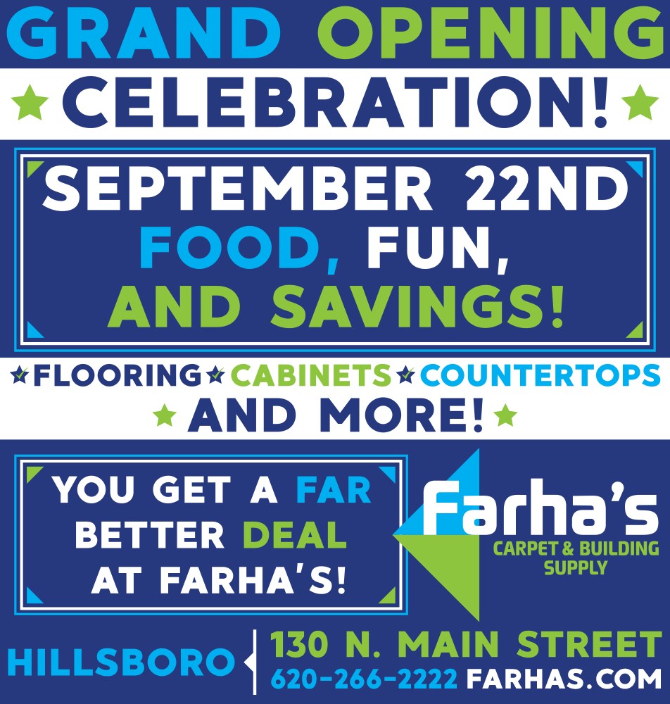 Farha's newspaper advertisement
