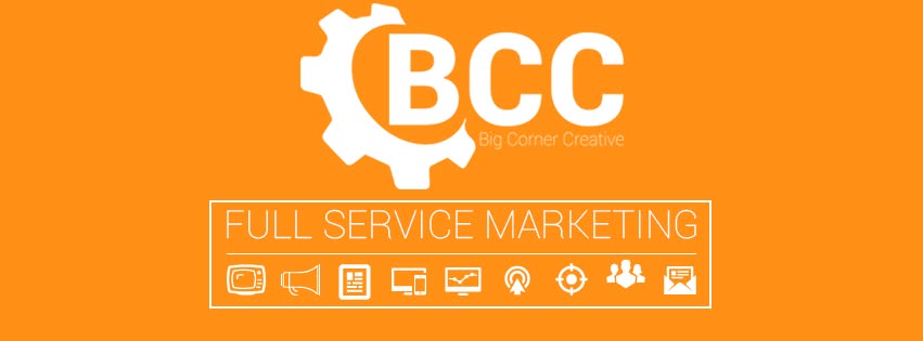 Big Corner Creative full service marketing graphic
