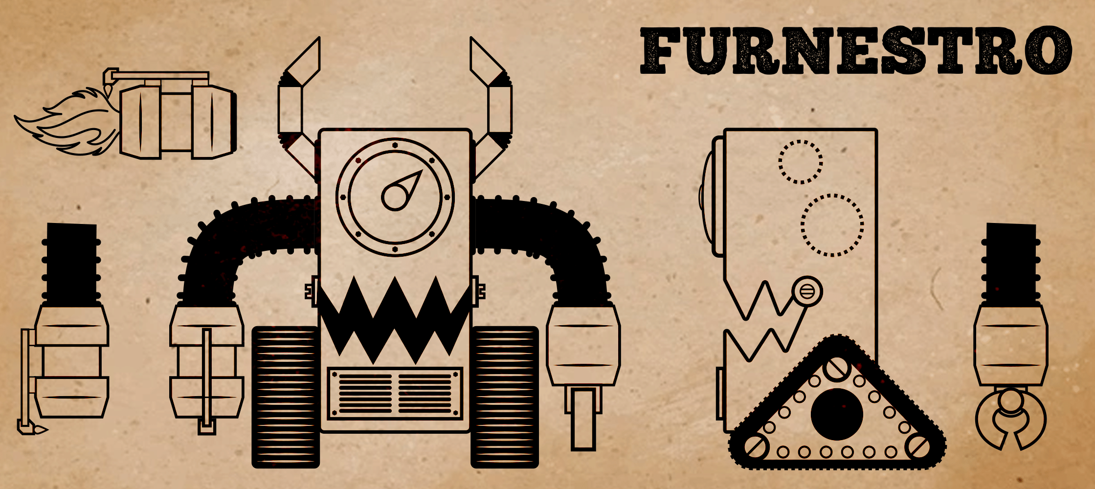 Furnestro character design