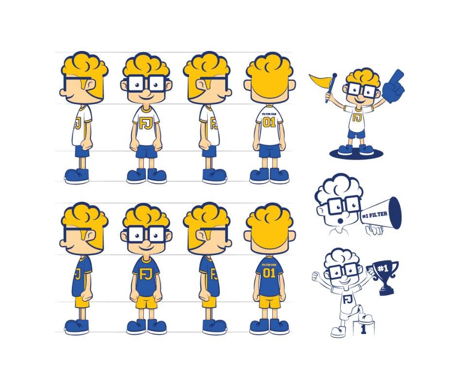 Filter Junkie character development sheet