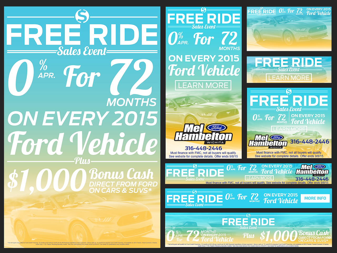 Mel Hambelton Ford sales campaign creative
