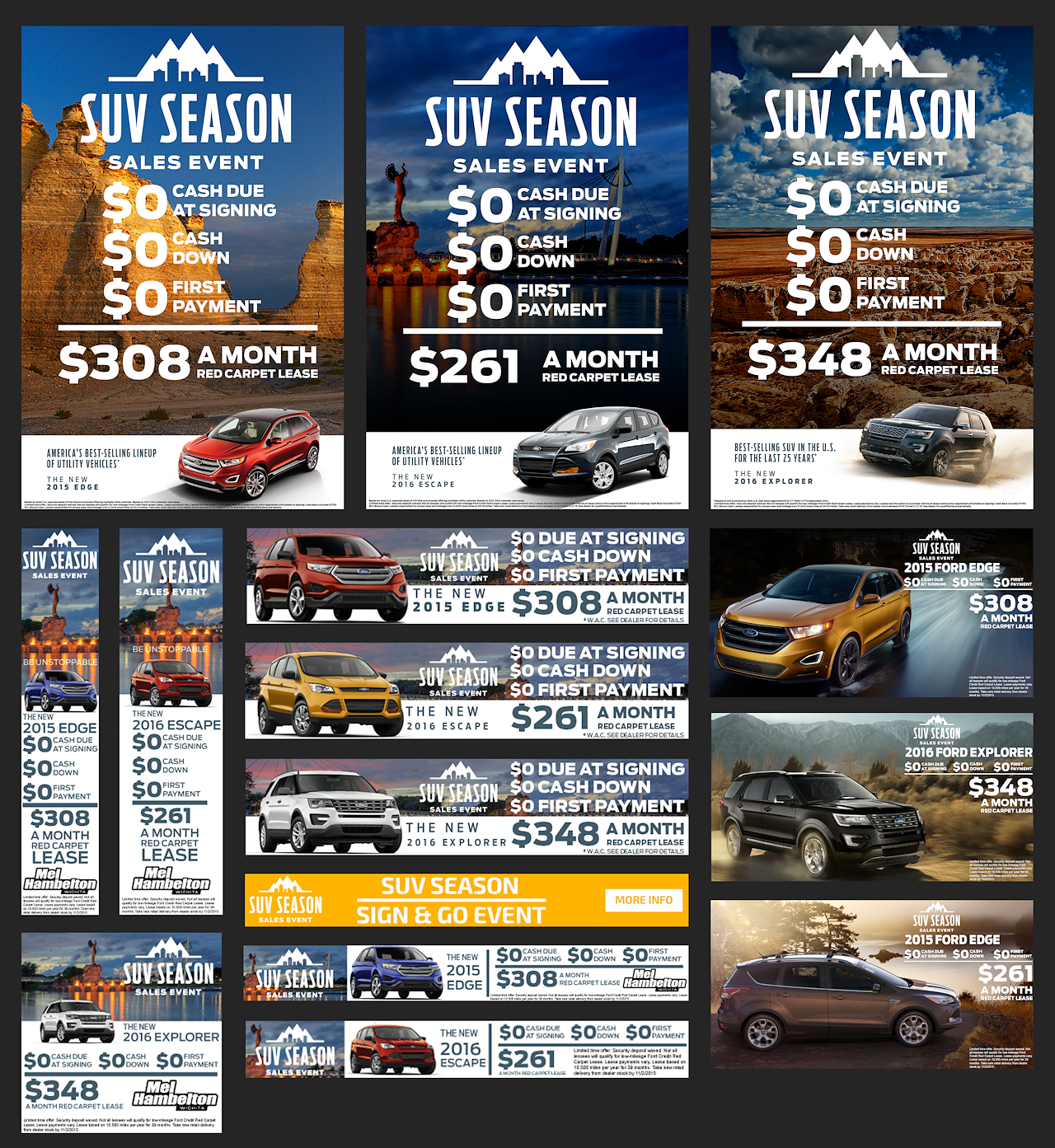 Mel Hambelton Ford sales promotion creative