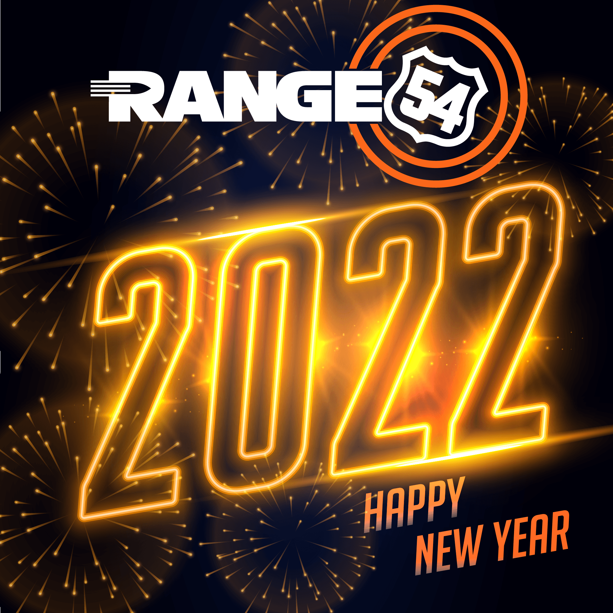 Range 54 New Year's campaign creative