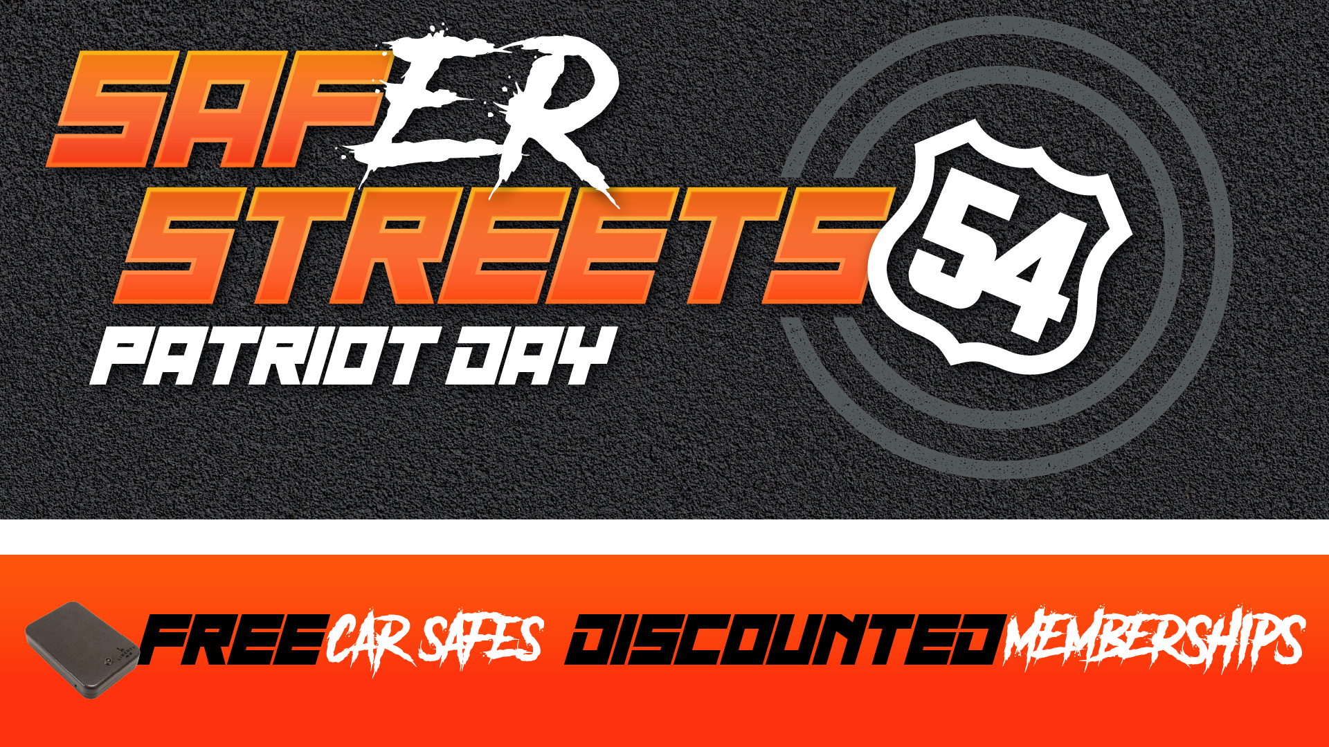 Range 54 Safer Streets campaign creative